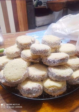 Una foto de Alfajores de maicena!