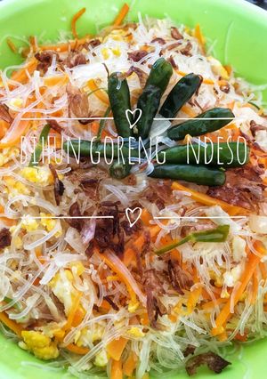 Foto resep Bihun goreng ndeso