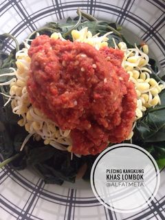Foto resep Plecing Kangkung Khas Lombok