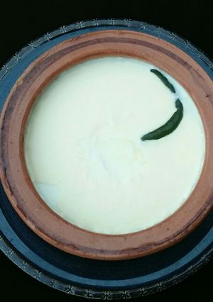 A picture of Plain Yoghurt (Homemade)😋.