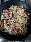 Fajitas de salchichas