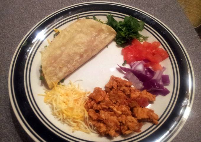 Easiest Way to Prepare Favorite chicken tacos