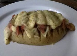 Una foto de Papas laminadas