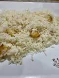 Arroz al ajo dorado