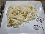 Arroz al ajo dorado