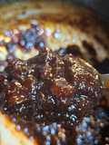 Mermelada de peras con azúcar mascabo