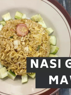 Foto resep Nasi goreng mawut indomie ayam bawang