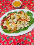 Enrollado de pechuga especial para las fiestas de Navidad y Año Nuevo !!