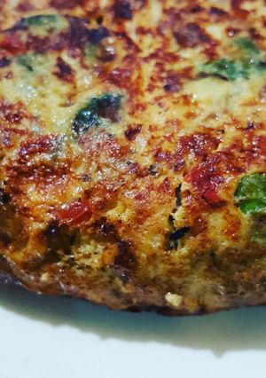 Una foto de Tortilla de zapallitos