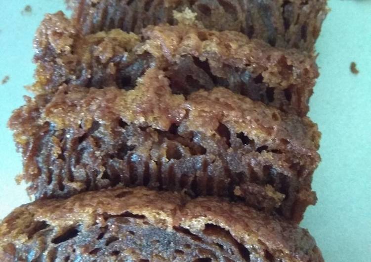 BIKIN NAGIH! Inilah Cara Membuat Kue sarang semut karamel coklat gula aren Anti Gagal