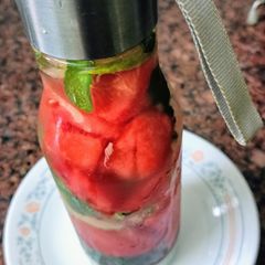 A picture of Summer Cooling Watermelon 🍉 Detox Water.