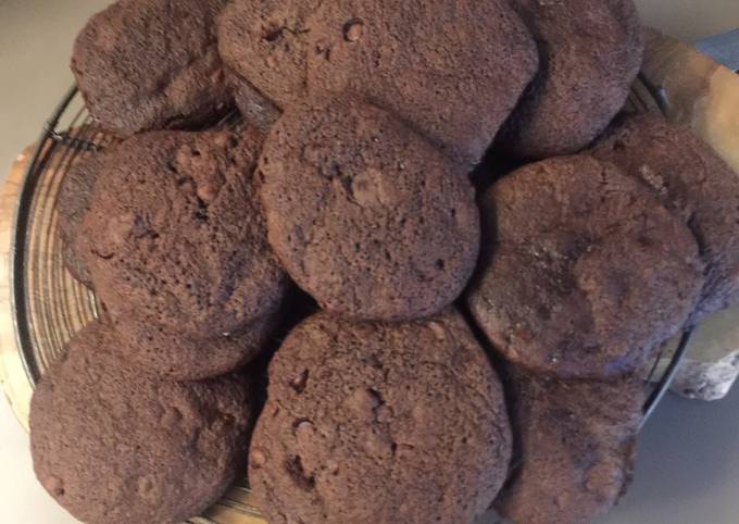 Brownies -Cookies choco sans gluten🍪🍪