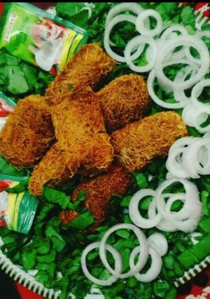 A picture of Bread cutlets.