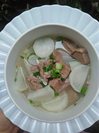 Cara Mudah Menyiapkan Resep Sup Lobak Sapi Bening Anti Ribet, Enak