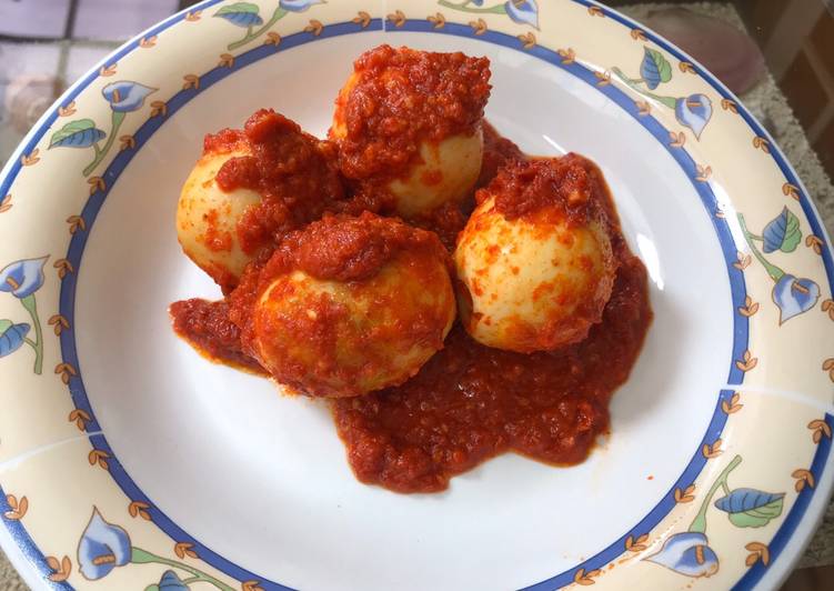 Langkah Mudah untuk Membuat Telor Sambal Balado, Enak Banget