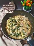 Mie Kangkung Taoge bumbu Belacan