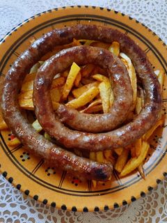 Une photo de Frites merguez 🍟🍴
