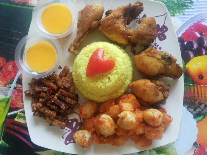 Cara Mudah Membuat Resep  Nasi Kuning Super Simple yang Sempurna, Bisa Manjain Lidah