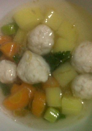 Foto resep Sop Baso Ayam Gurih