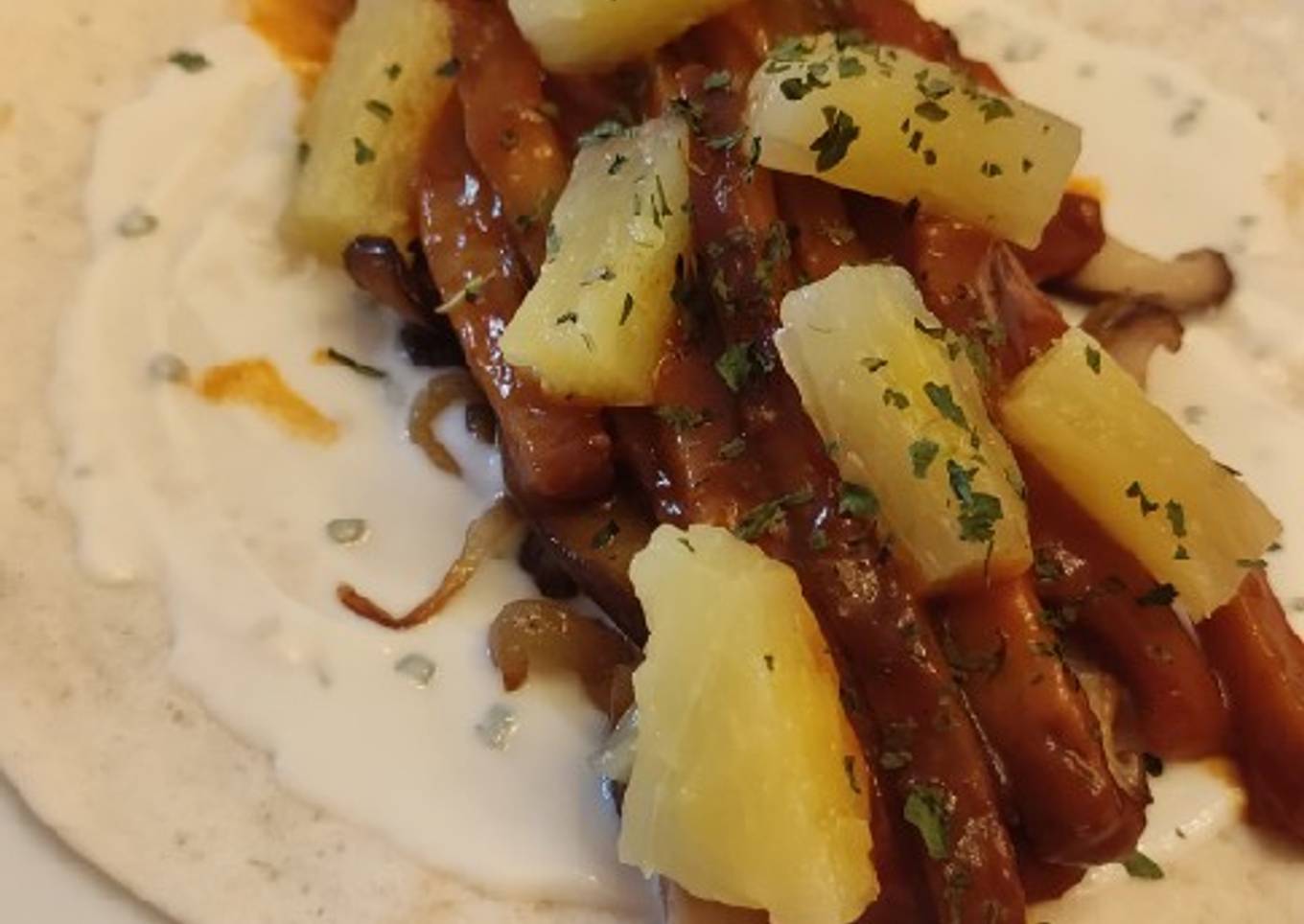 Tacos veganos al pastor 🌱