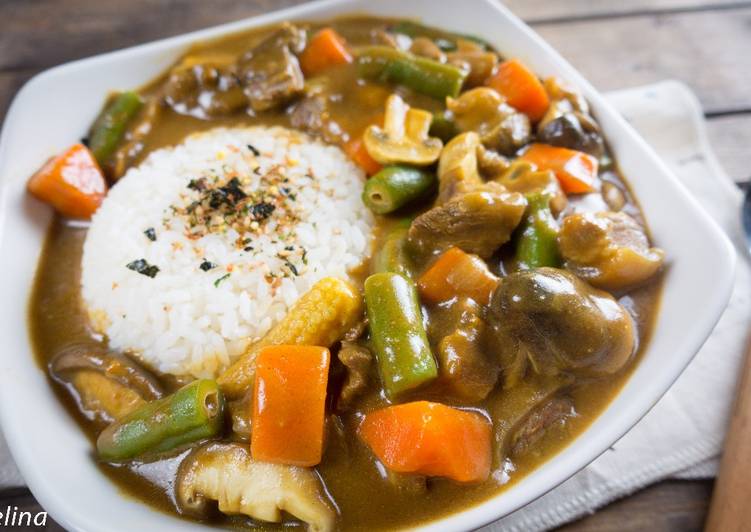 羊肉蔬菜咖哩飯@Selina Wu