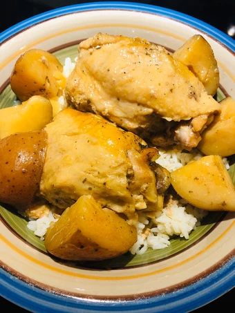 Easy Way Make Recipe Crockpot Chicken with Red Potatoes that is Really Delicious, Delicious}