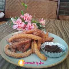 รูปของ Churros Ekonomis Satu Telur
