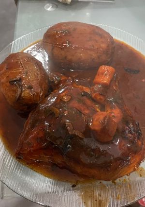 Una foto de Trasero de pollo a la barba San picantón