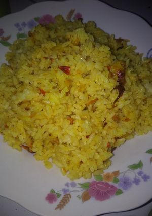 Foto resep Nasi goreng kunyit