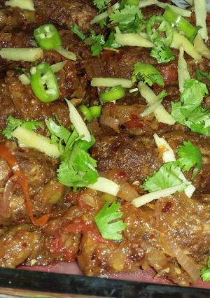 A picture of Dumpukh kabab.