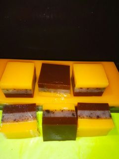 Foto resep Puding susu lapis oreo coklat