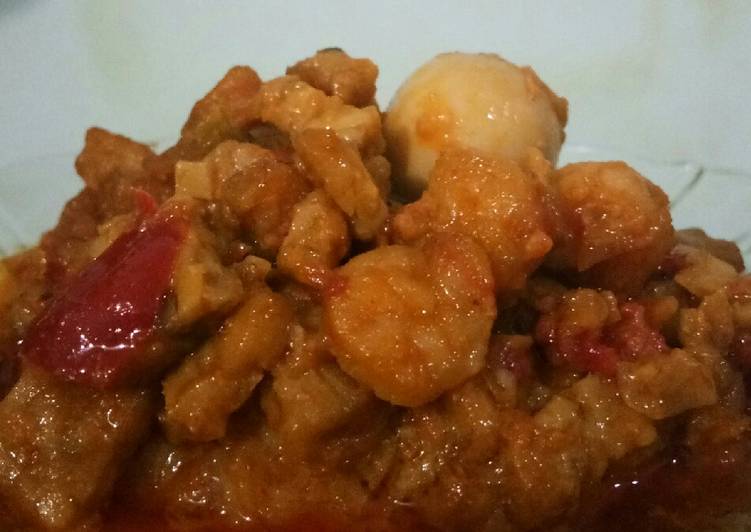 Sambel goreng tempe