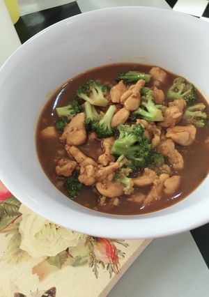 Foto resep Cah ayam brokoli ala bakmi GM