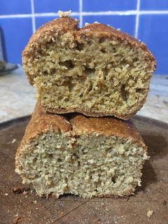 Una foto de Budín de avena y naranja