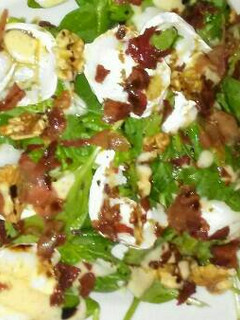 Una foto de Ensalada de brotes de espinacas