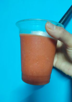 A picture of Watermelon juice.