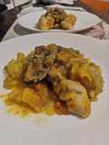 Aggrassato con coscia di pollo e fettina di vitello