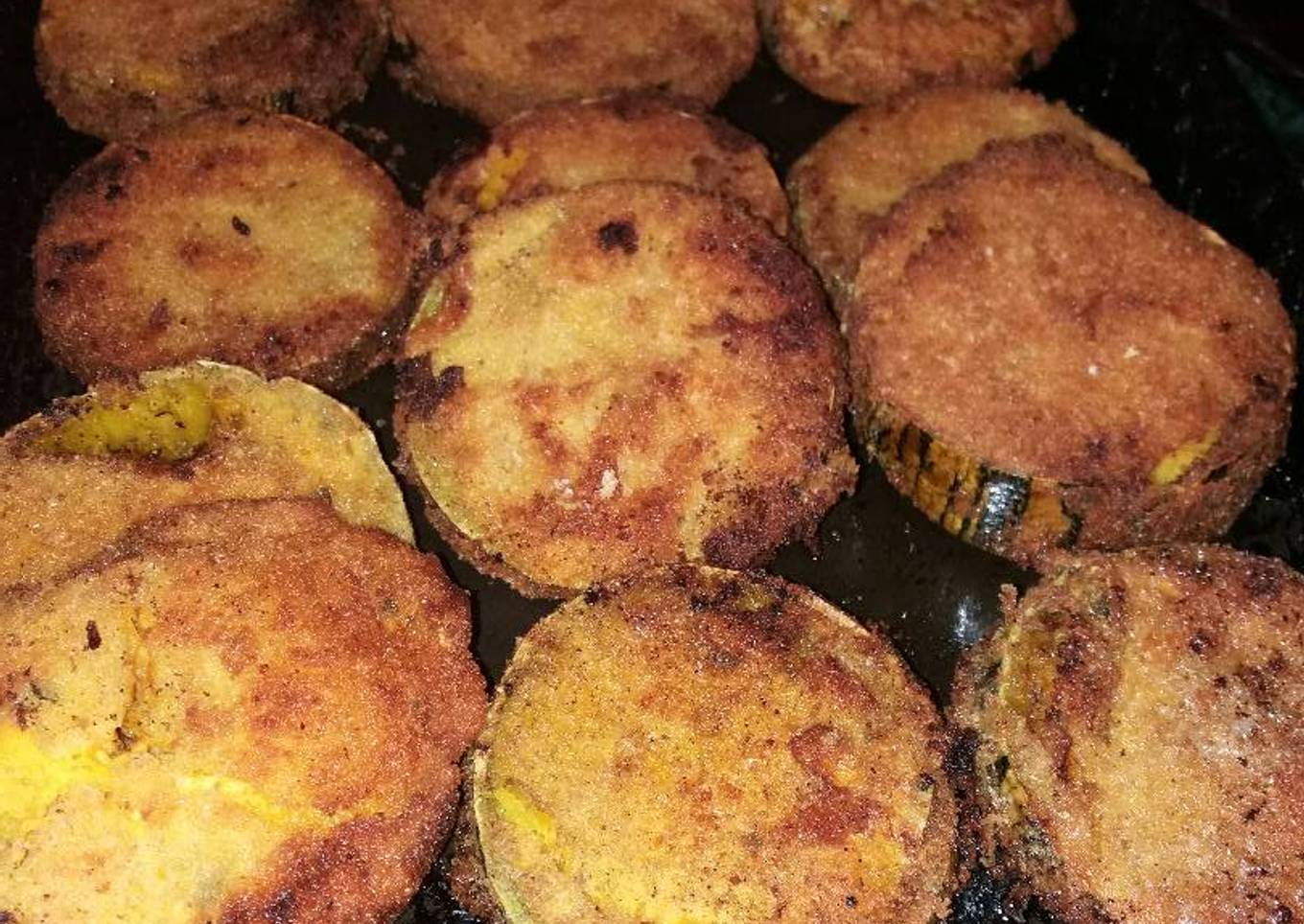 Milanesa de calabaza