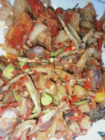 Easy Steps to Make Recipes Sambal kentang Pete the Delicious Make You Drink.