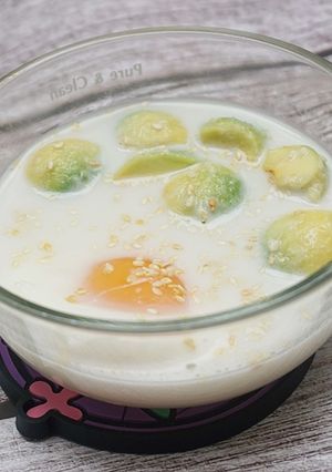 รูปของ อะโวคาโดไข่หวาน (คีโต)