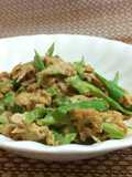 Snake Gourd with Tuna Mayo Stir-Fry