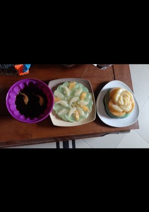 Foto resep Jelly ikan + fla susu