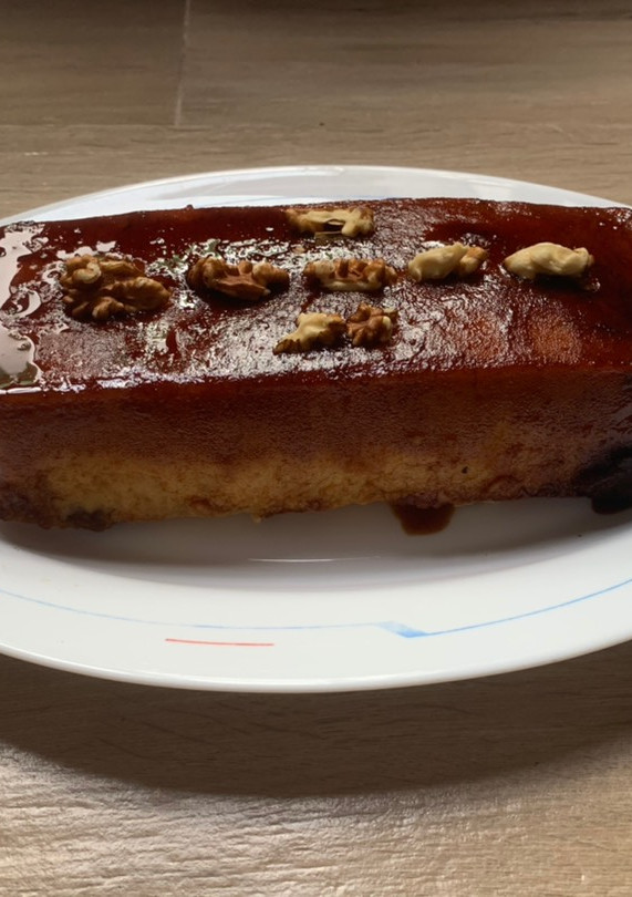 Una foto de Pudín casero