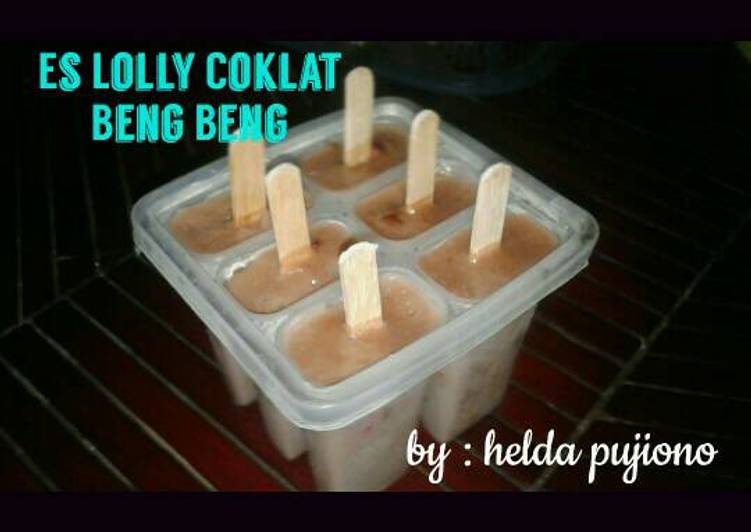 Es Lolly Coklat Beng Beng