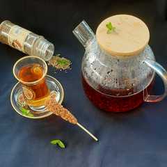 دمنوش چای سیاه ، نعناع و زیره سبز-レシピのメイン写真