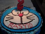 Simple birthday cake metode butter transfer frozen