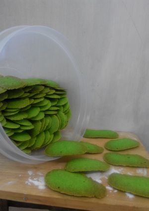 Foto resep Lidah kucing pandan