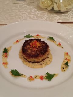 A picture of Crab Cakes with Easy Remoulade Sauce.