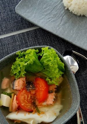 Foto resep Sup Salmon