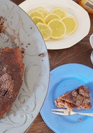 Foto di Torta al cacao all' acqua, senza latte e senza uova